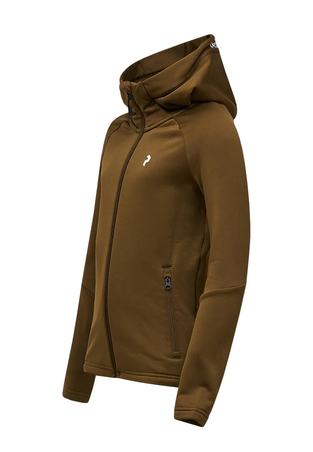 Куртка-Бомбер на молнии с капюшоном, унисекс, для юных райдеров Peak Performance, Khaki — фото 3