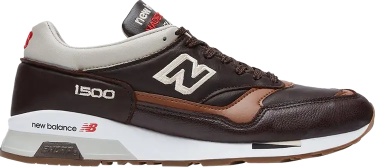 Кроссовки New Balance 1500 Made in England 'Elite Gent', коричневый — фото 2