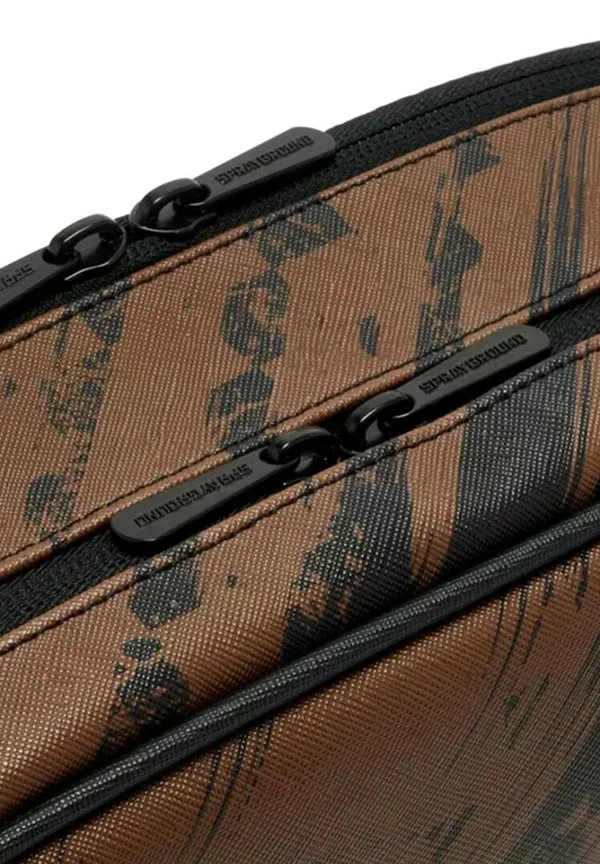 Косметичка с принтом 910B8968Nsz Sprayground, brown — фото 3