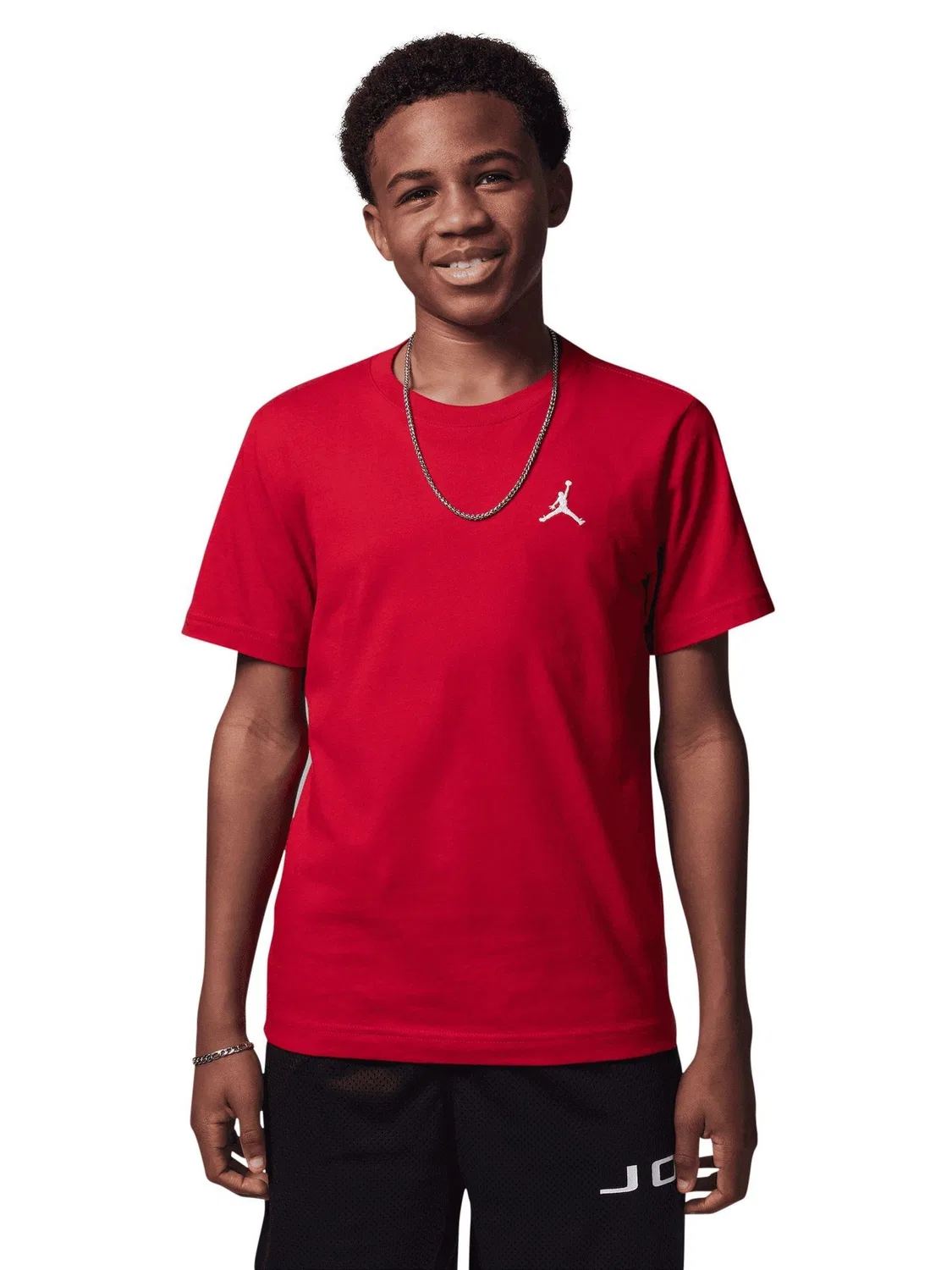 Футболка с вышивкой Jumpman Air Jordan, Gym Red