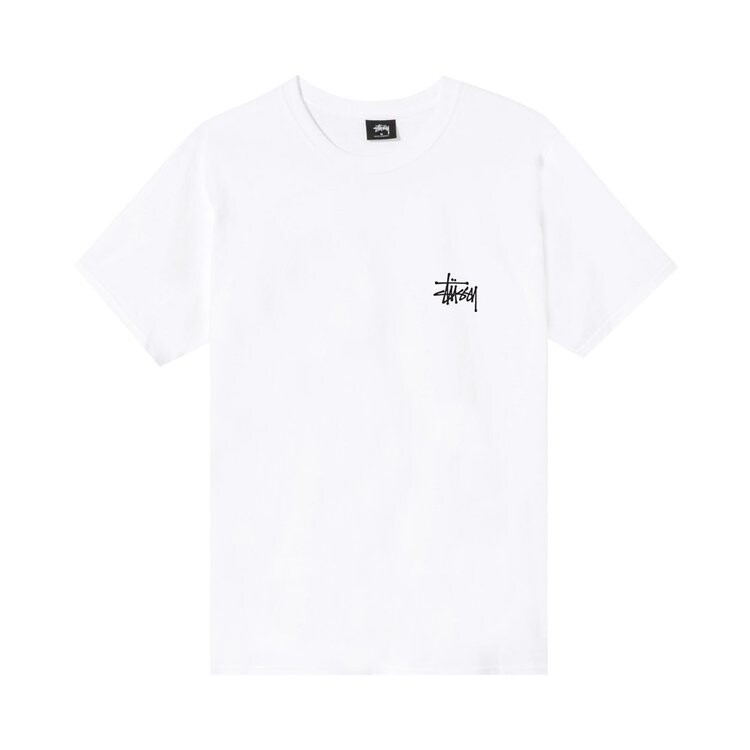 

Футболка Stussy Basic Tee 'White', белый