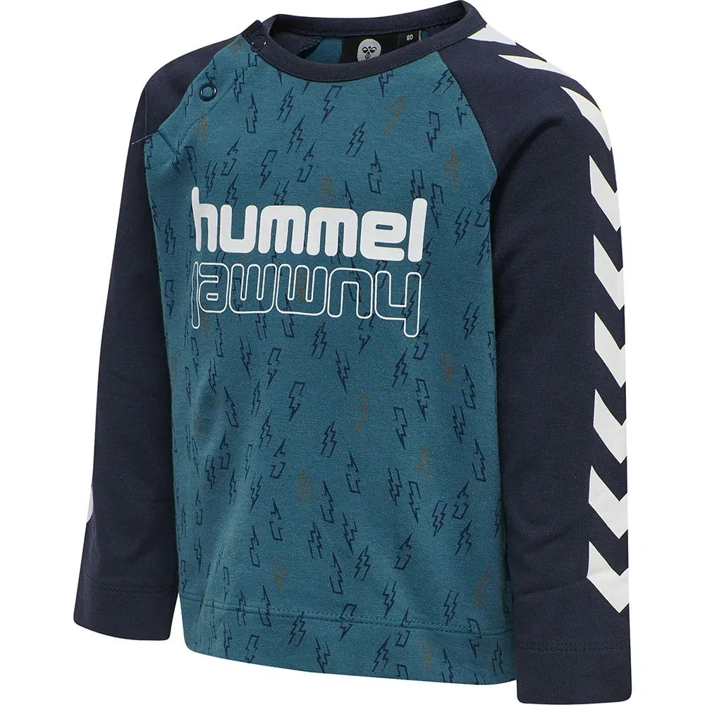 Футболка с длинным рукавом Thunder Hummel, синий — фото 3