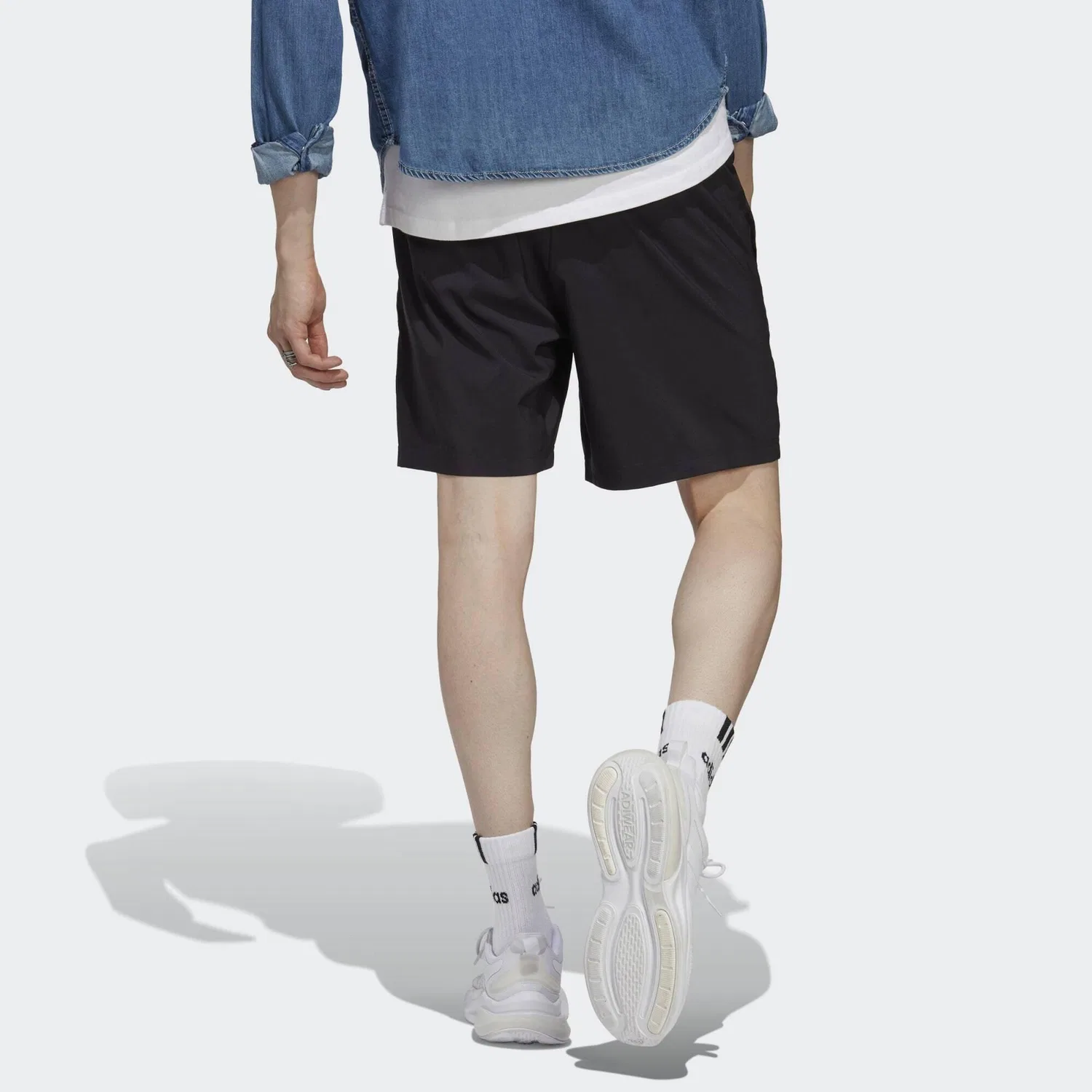 Мужские шорты с AEROREADY AEROREADY Essentials Chelsea Small Logo Shorts Adidas, Schwarz — фото 3