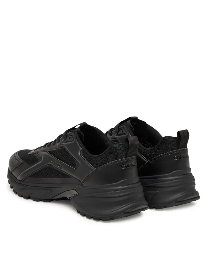 Calvin Klein Кроссовки Hike Runner Laceup Strip M-Lt HM0HM02154 черные — фото 3
