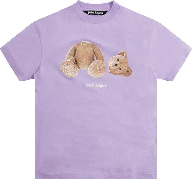 

Футболка Palm Angels Bear Classic Tee 'Lilac/Brown', фиолетовый