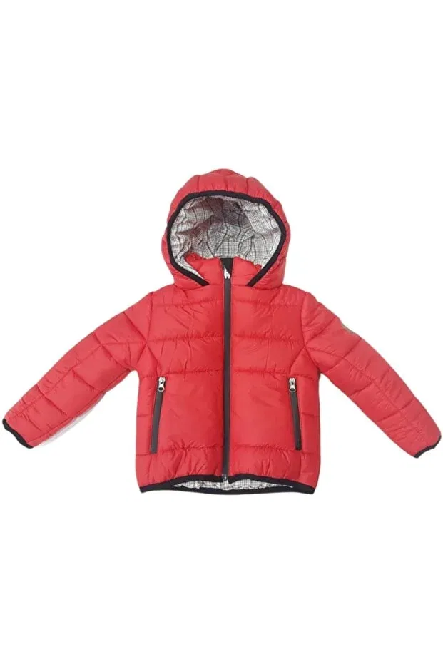 Детское пальто для мальчиков с принтом Selen Bebe, Red