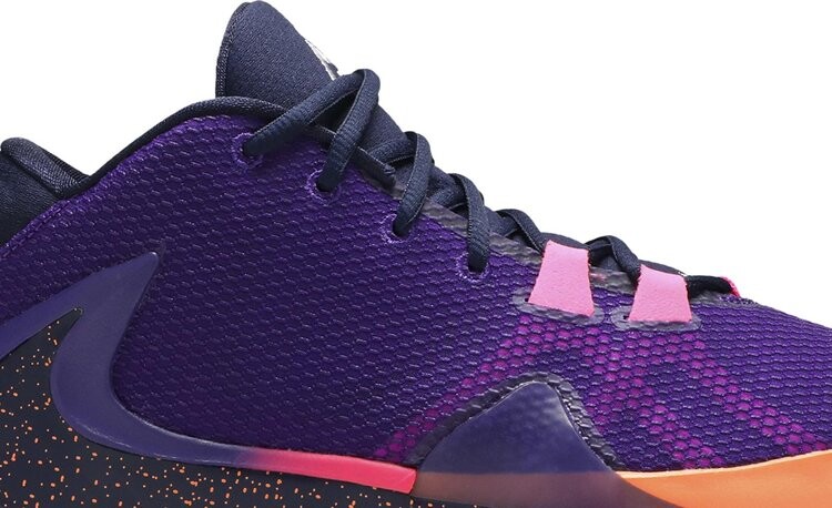 Кроссовки Nike NBA 2K20 x Zoom Freak 1 'All Bros 4' Gamer Exclusive, фиолетовый — фото 3