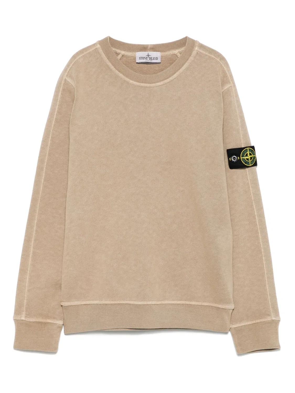 Stone Island Толстовка с капюшоном коричневого цвета