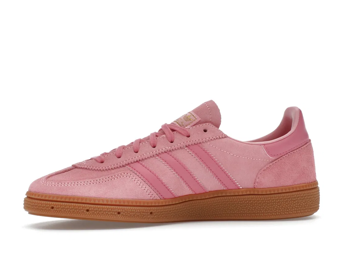 Детские кроссовки с замшевым верхом Adidas Handball Spezial, Glow Pink/Rose Tone/Gum 3 — фото 3