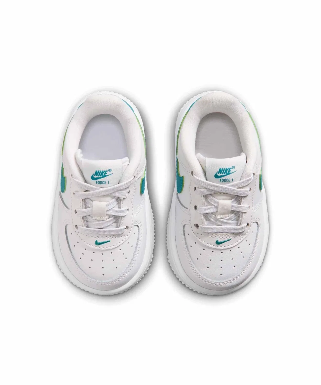 Детские кроссовки с кожаным верхом Nike Force 1 Low Sail — фото 4