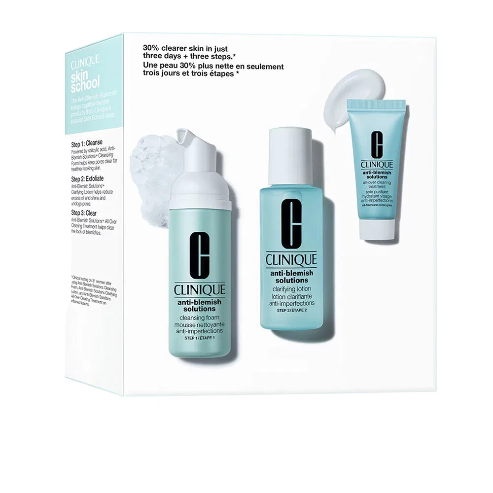 Набор косметики Anti-Blemish Solutions 3-Step Skin Care System Clinique