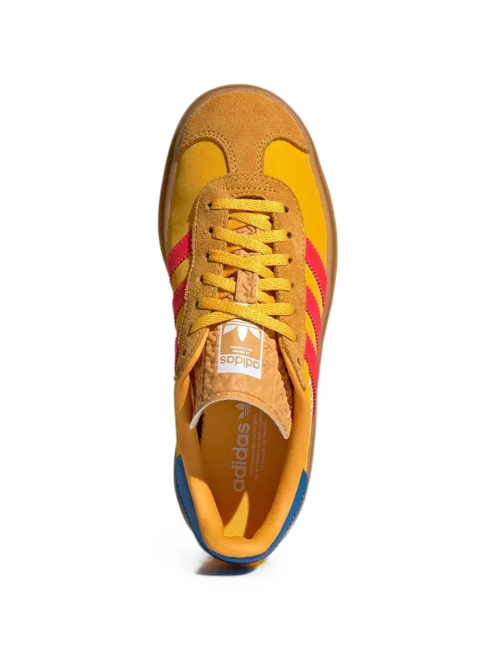 Кроссовки Gazelle Bold Adidas Kids, желтый — фото 4