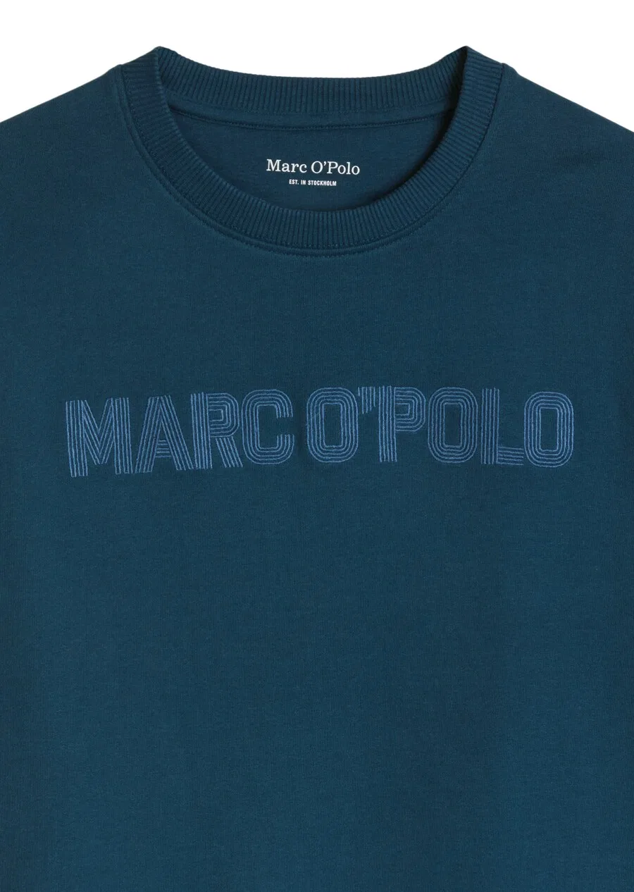 Толстовка Marc O'Polo синего цвета — фото 3