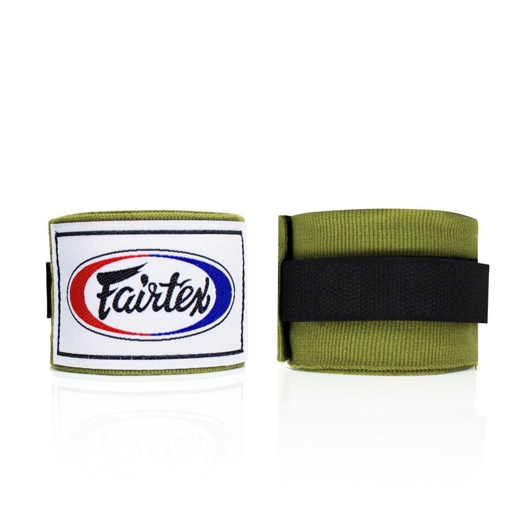 

Боксерские бинты Fairtex, 180", оливковый