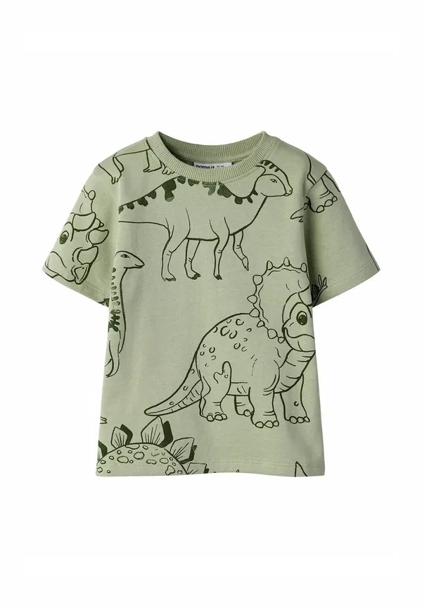 Футболка с принтом динозавры Print t-shirt Name It Swamp