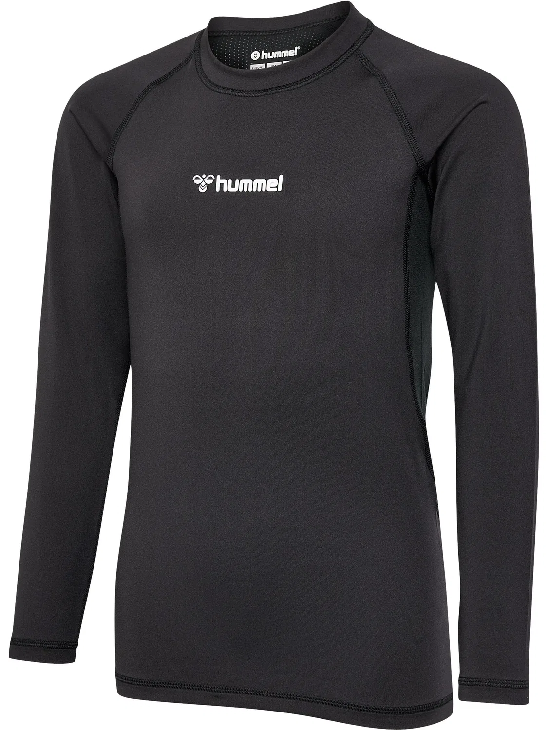 Детская футболка с длинным рукавом Hmlbl Performance Tee L/S Hummel, Schwarz