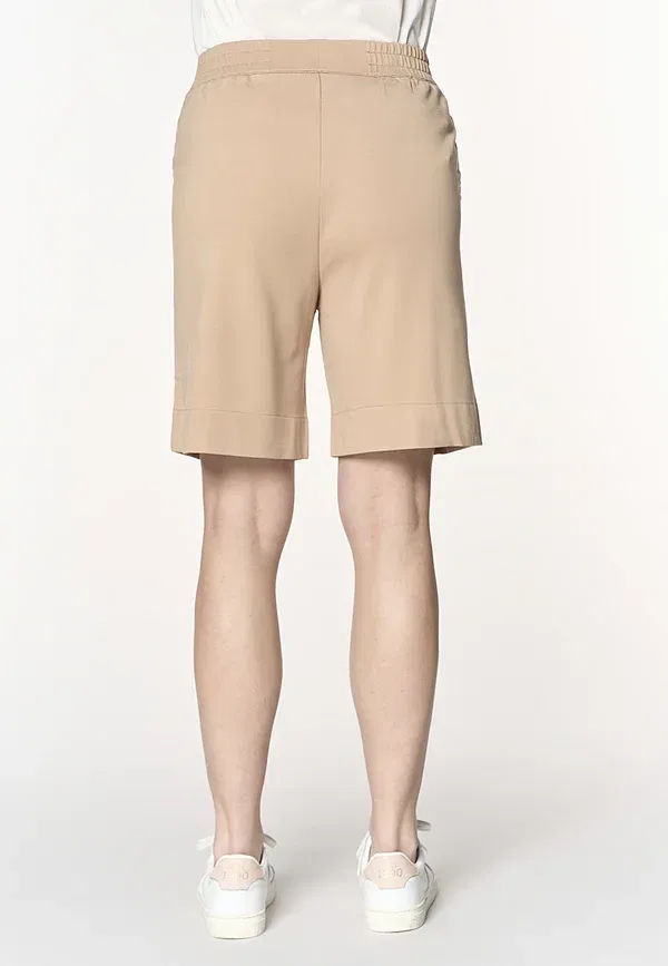 Шорты с эластичной талией U.S. Polo Assn. Beige, бежевый — фото 3