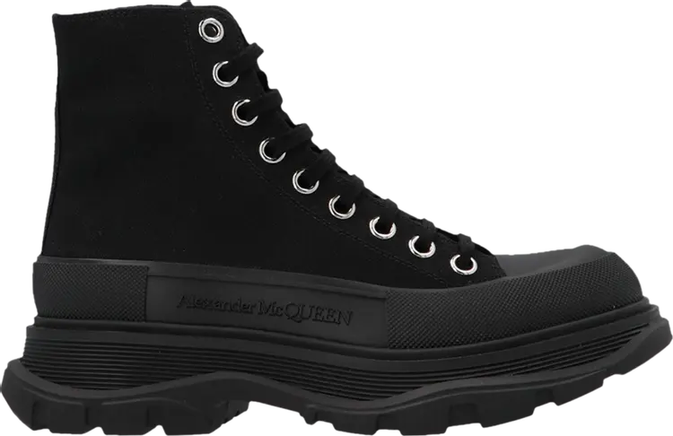 Кроссовки Alexander McQueen Wmns Tread Slick Boots Black, черный