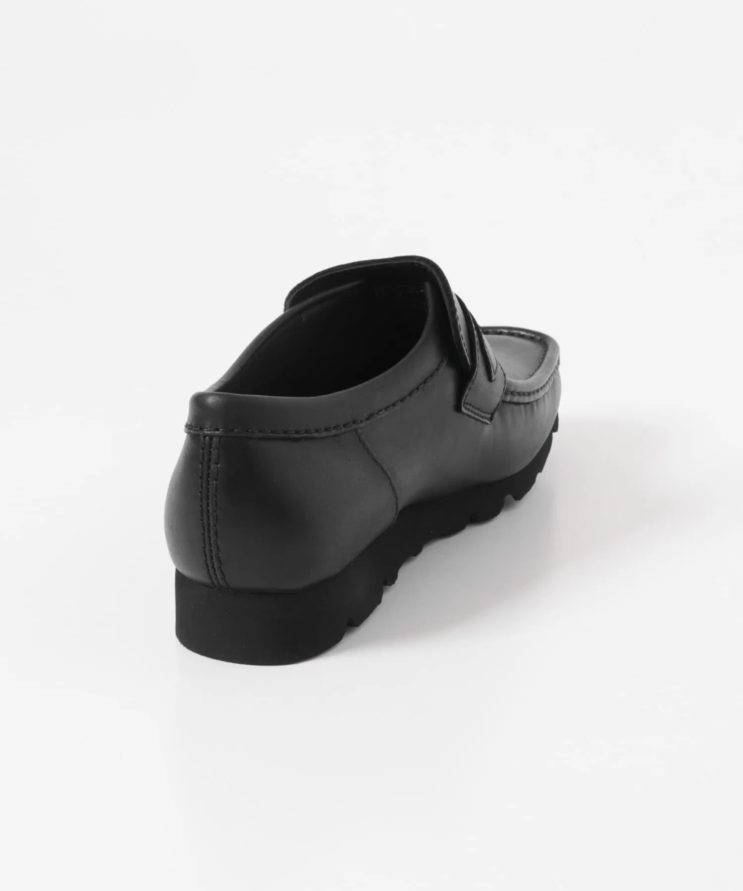 Мужские кожаные лоферы Clarks WALLA LOAFER GTX чёрные — фото 4