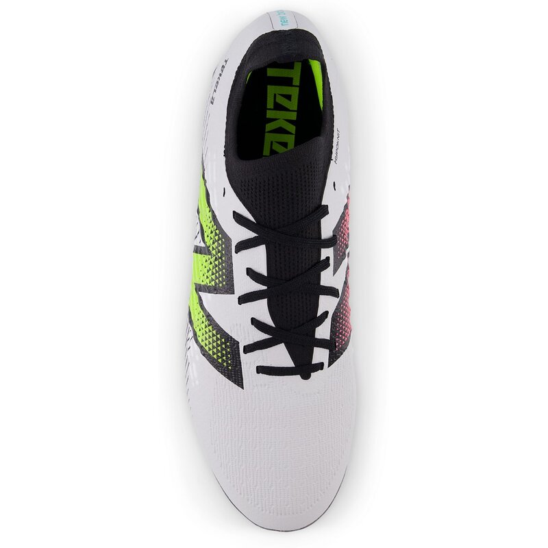 Футбольные бутсы для лужайки tekela magia low laced fg v4+ New Balance, белый — фото 3