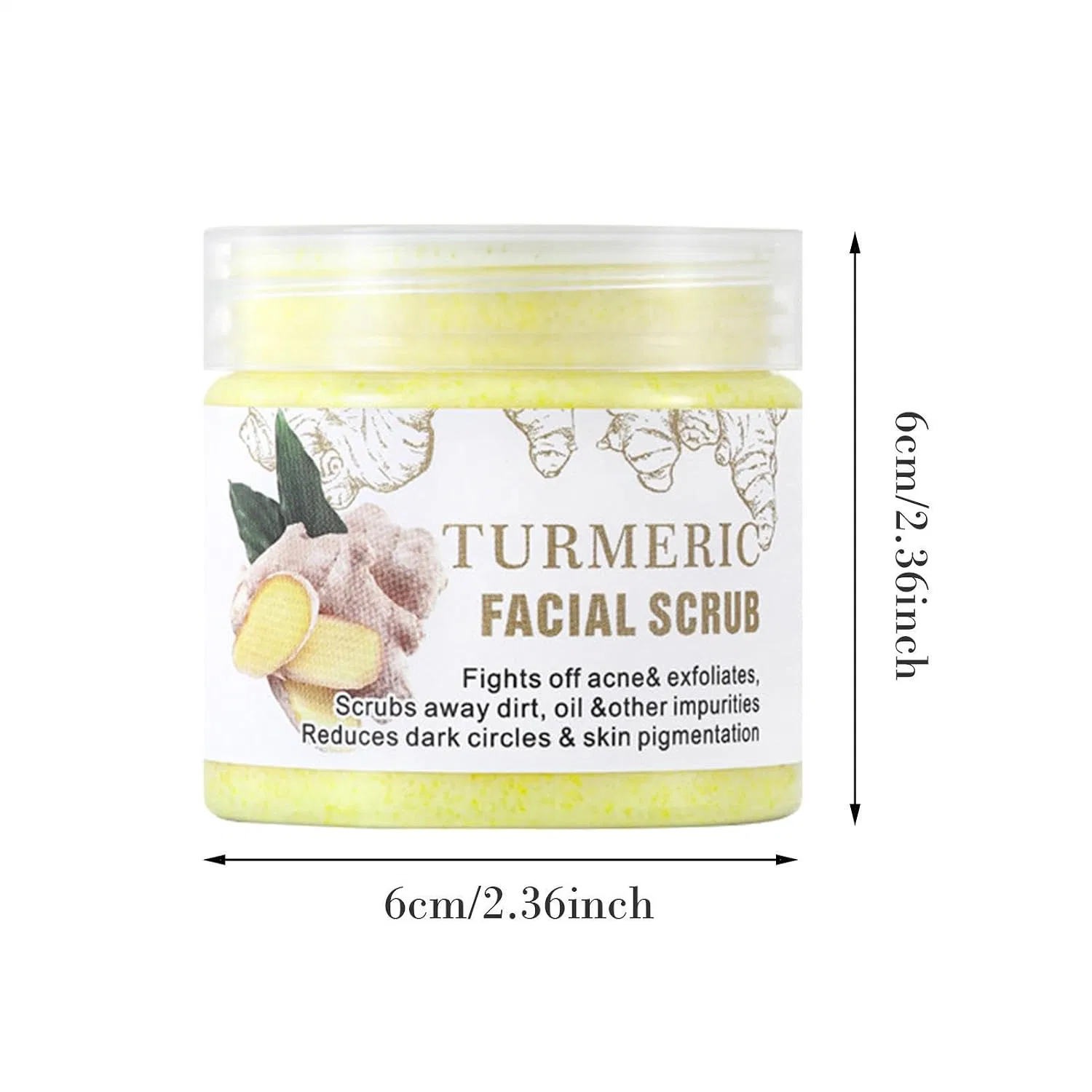 Скраб для лица и тела, Turmeric Scrub, 100 мл, Generisch — фото 2