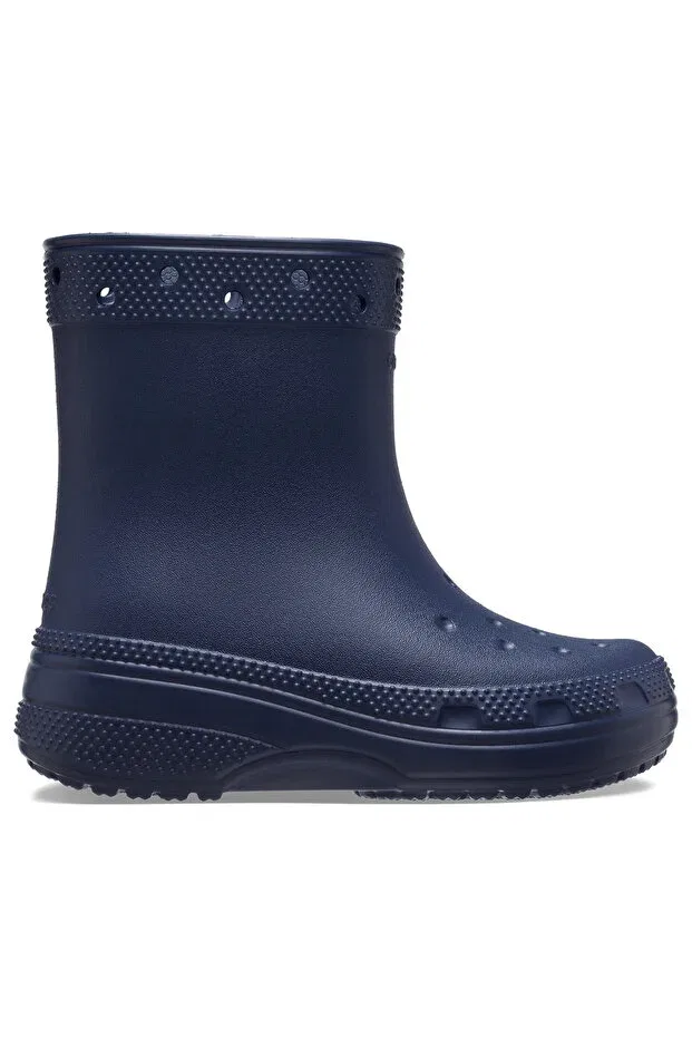 Детские ботинки для девочек с узором Classic Boot 208544 Crocs, Navy Blue