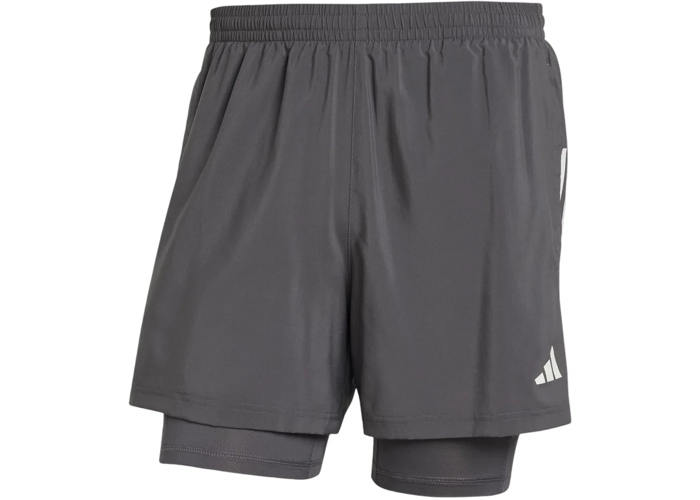 Мужские шорты с пятью карманами Climacool 2-in-1 Adidas, Grey Six