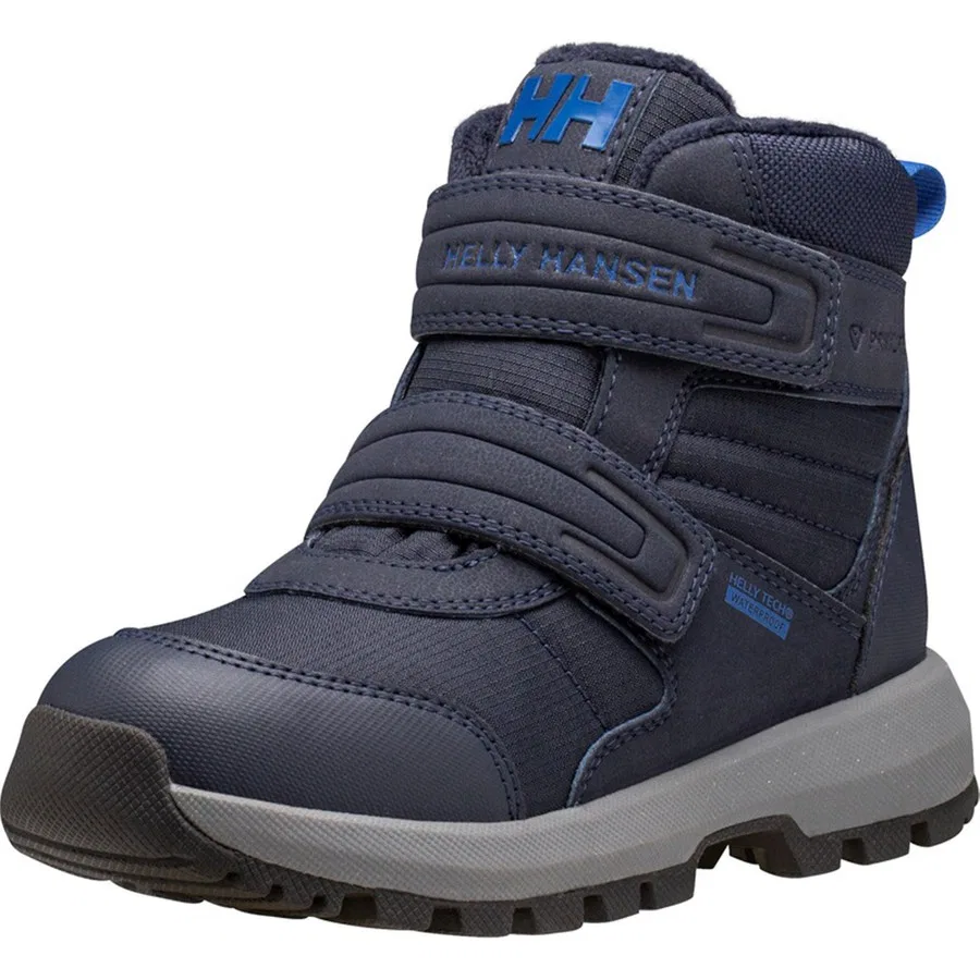 Детские короткие ботинки с мембраной Jk Bowstring Ht Helly Hansen, Темно-синий — фото 4