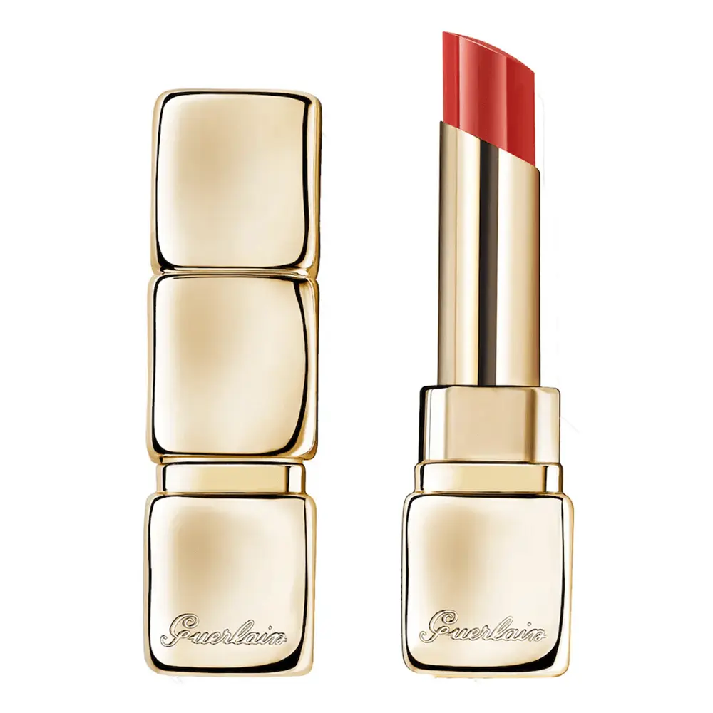 

Губная помада Guerlain KissKiss Shine Bloom, красный