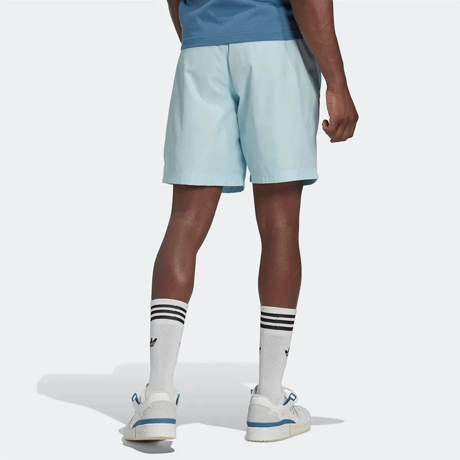 Спортивные шорты с принтом Trace Woven Sho adidas, Светло-синий — фото 2