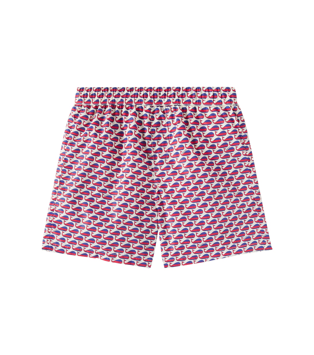 

Напечатанные плавки Gucci Kids, White/Red/Blue