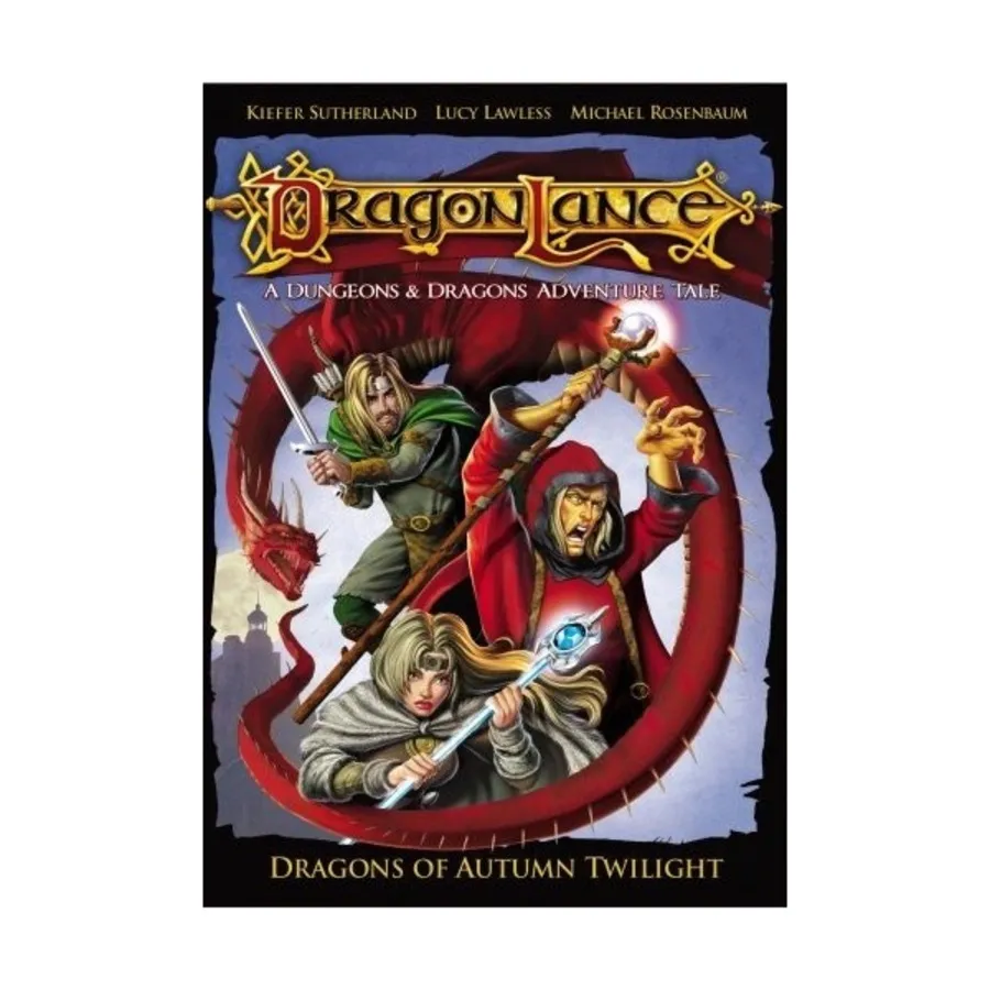 

DVD Dragons of Autumn Twilight Animated DVD Movie, Dragonlance (d20)
