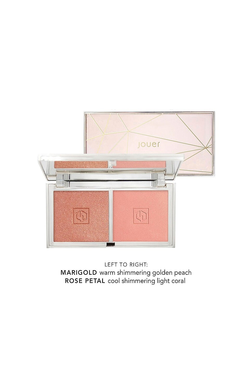 Румяна Jouer Cosmetics Blush Bouquet, цвет Rose Gold — фото 2
