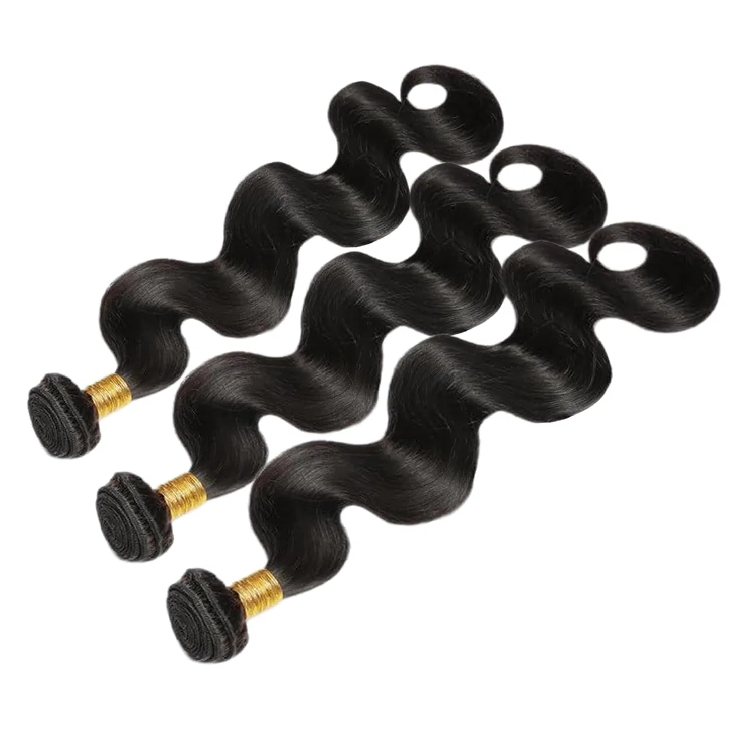 Набор из 3 пучков бразильских волос Body Wave от Human Hair Bundles Nicmiss — фото 3