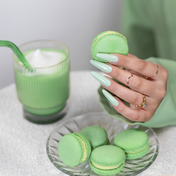 Гибридный лак для ногтей s275 фисташковый крем, 8 мл Saute Nails, цвет s275 pistachio cream — фото 2