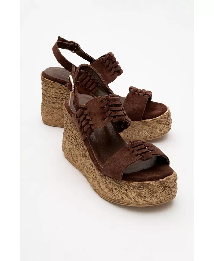 Оленьи замшевые платформенные эспадрильи Olien (женские) Forever & Always Shoes