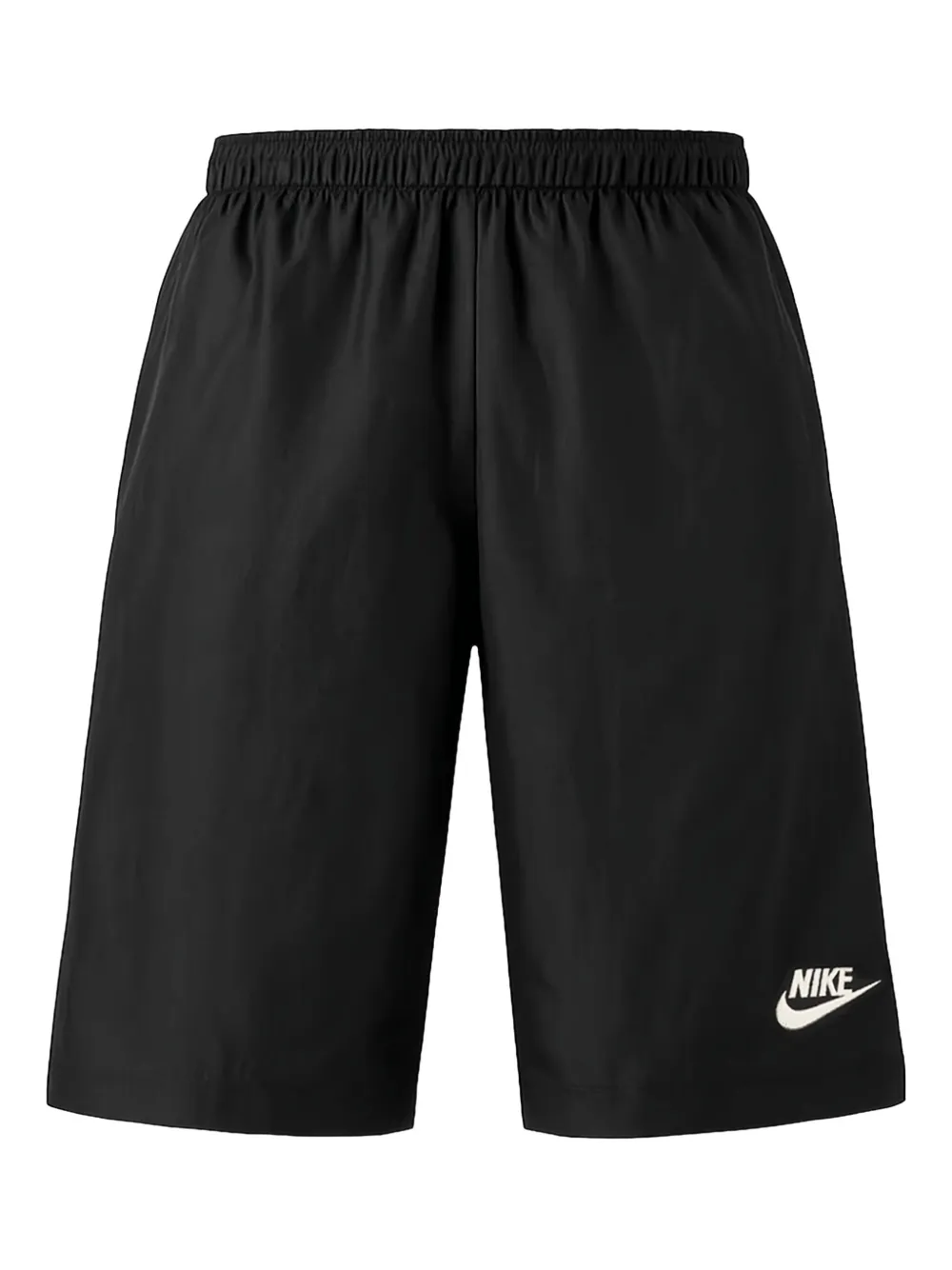 

Шорты с вышитым логотипом Nike, черный