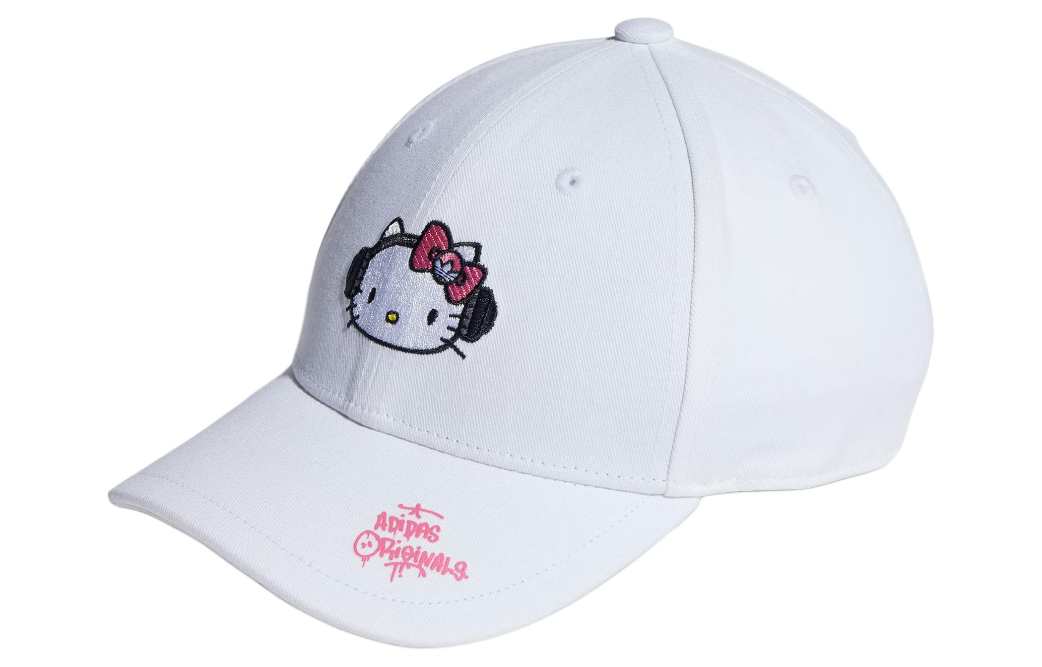 

Adidas Хлопковая бейсболка детская белая, White