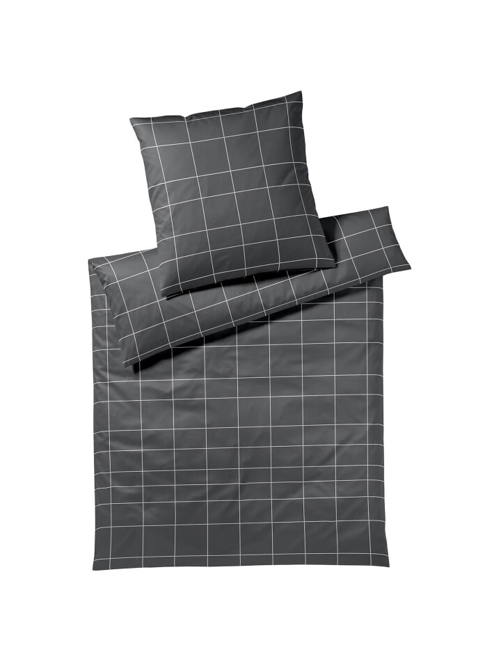 

Постельное белье Elegante Cross, цвет basalt