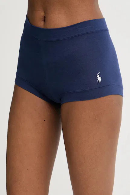 Пижама из эластичного хлопка Polo Ralph Lauren, синий — фото 4