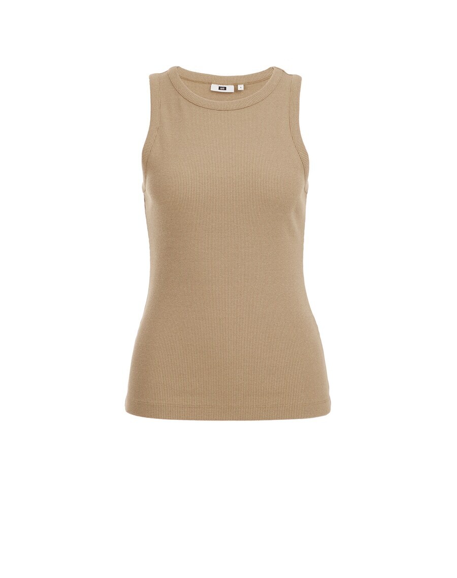 

Топ WE Fashion Top, бежевый