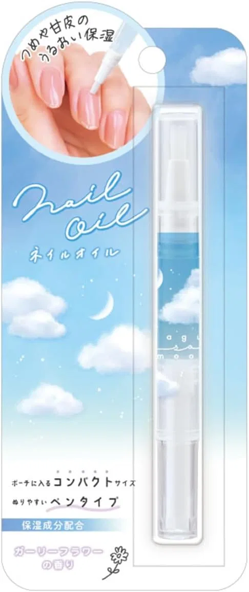 Масло для ногтей CRUX Pen Type Sky Blue, 1 шт., 125 мл, аромат Girly Flower
