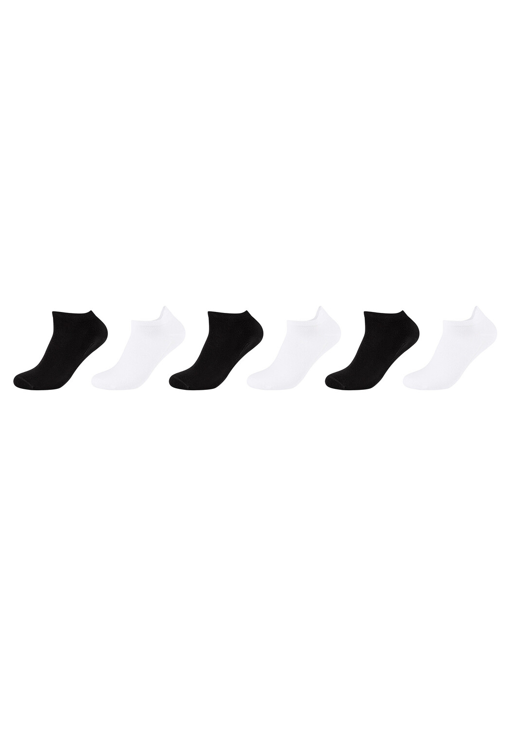 

Носки camano Sneaker 6 шт ca soft, черный