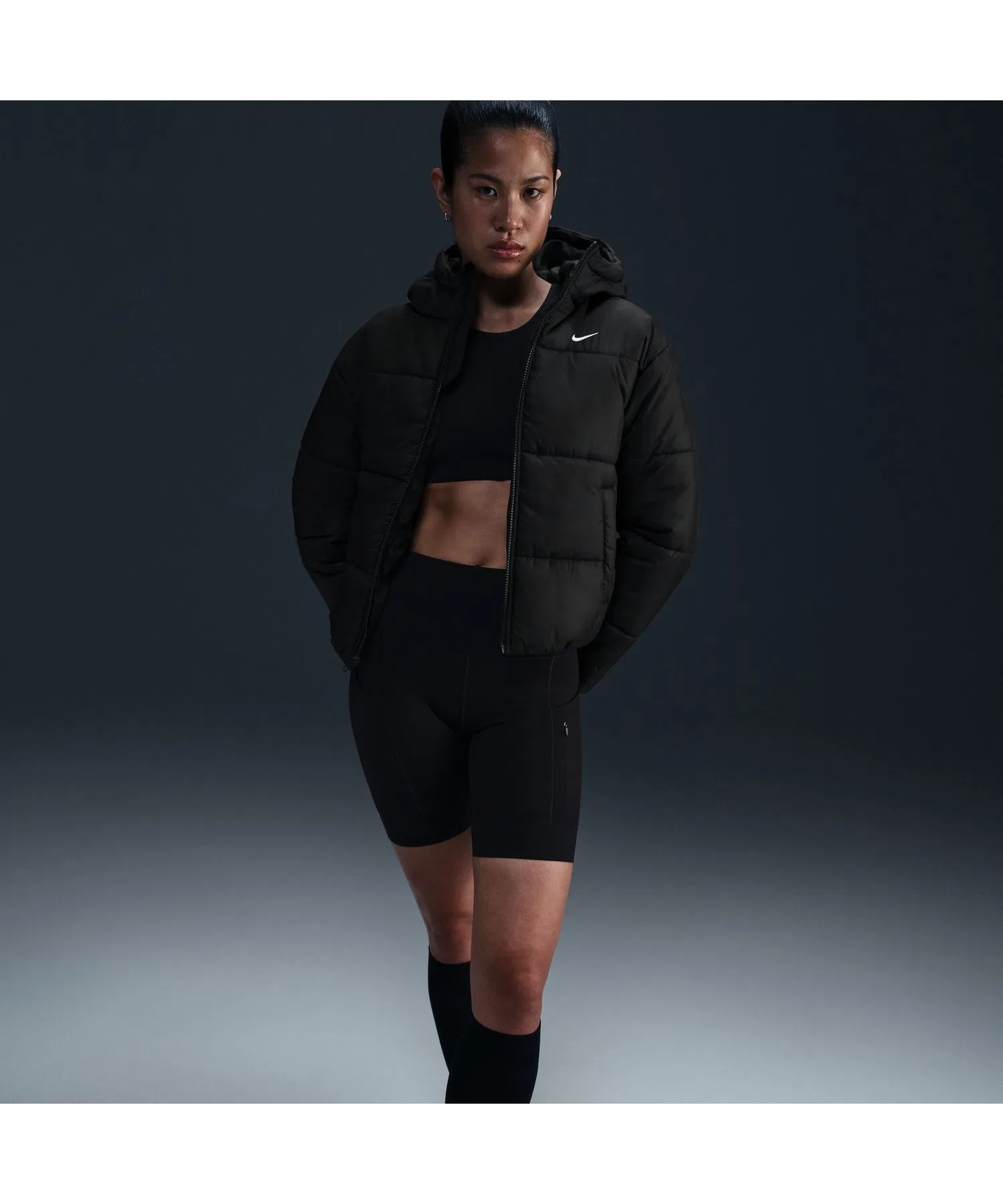 Женская куртка NIKE NSW TF SYNFL CLSC PFR — фото 4