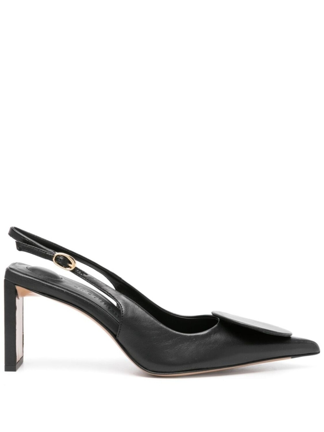 

Jacquemus туфли Les Slingbacks Duelo Hautes 80, черный