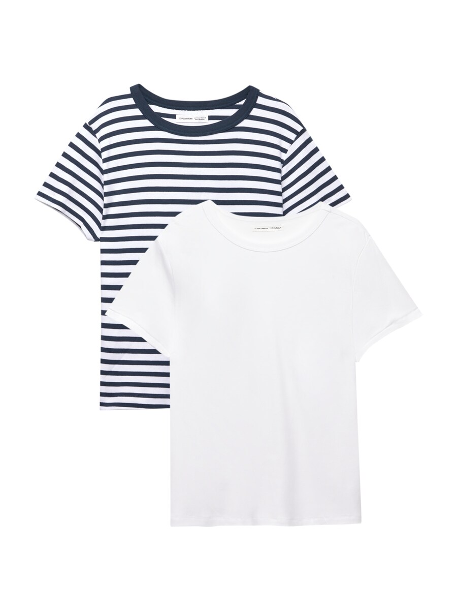 

Рубашка Pull&Bear, белый