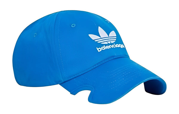 Бейсболка x adidas trefoil logo cap 'blue white' Balenciaga, синий — фото 2