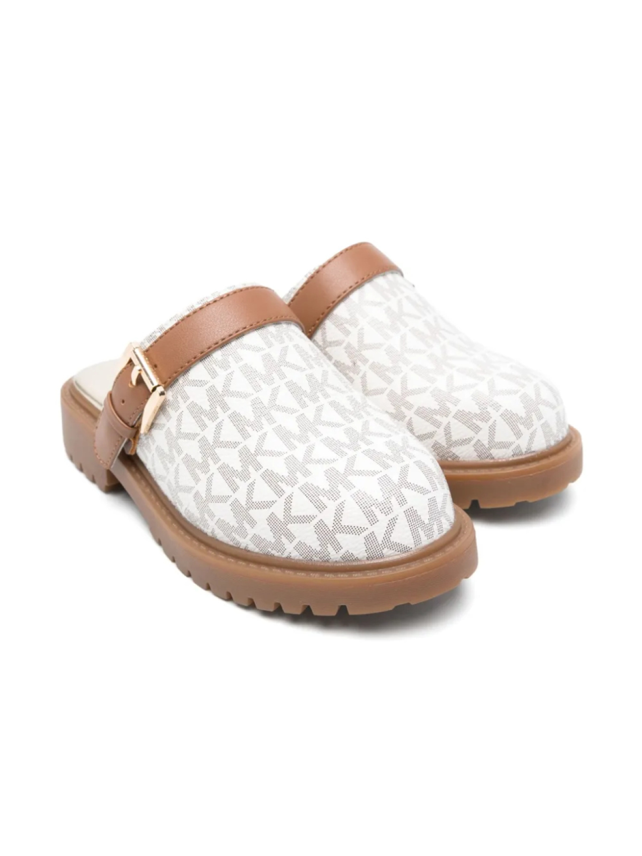 

Michael Kors Kids сандалии с монограммой, белый