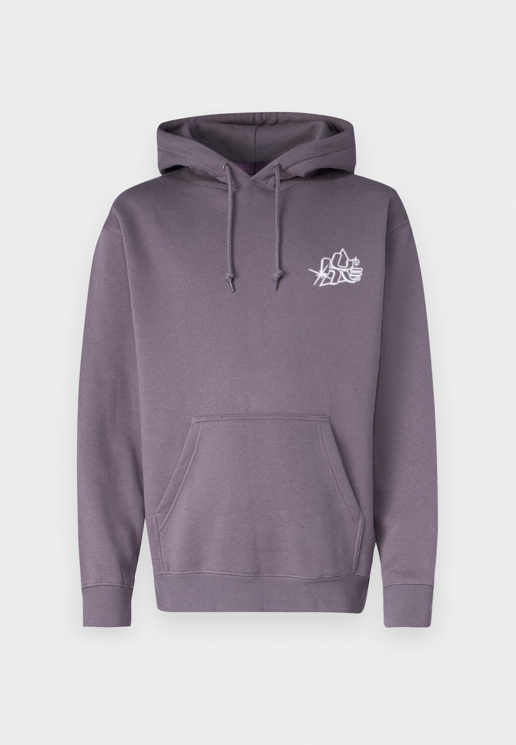 

Толстовка GLOW HOODIE UNISEX HUF, темно-фиолетовый