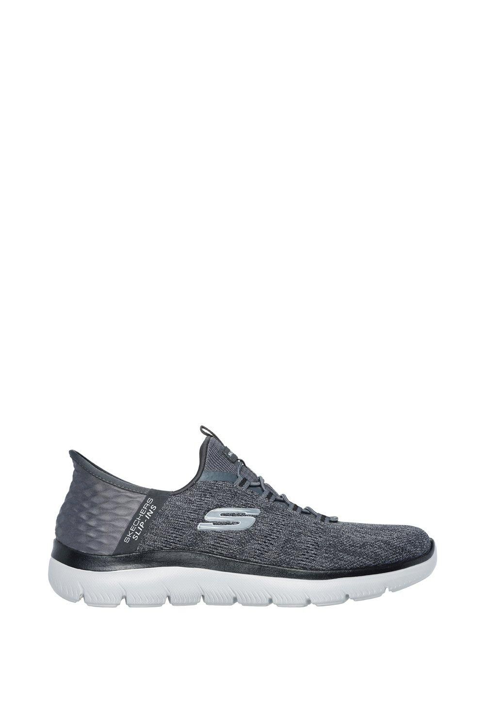 

Слипоны Skechers Summits, темно-серый